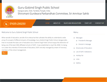 Tablet Screenshot of ggspschool.org